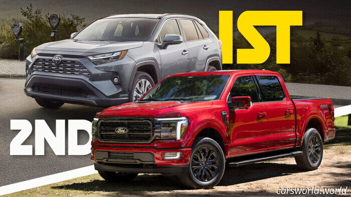 El Toyota RAV4 acaba con el reinado del Ford F-150 como el más vendido en Estados Unidos | Carscoops